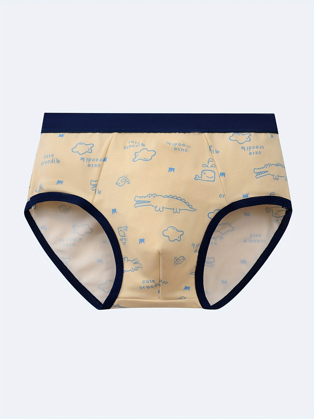 Kit Cueca Infantil – 8 Peças com Estampas Divertidas de Animais