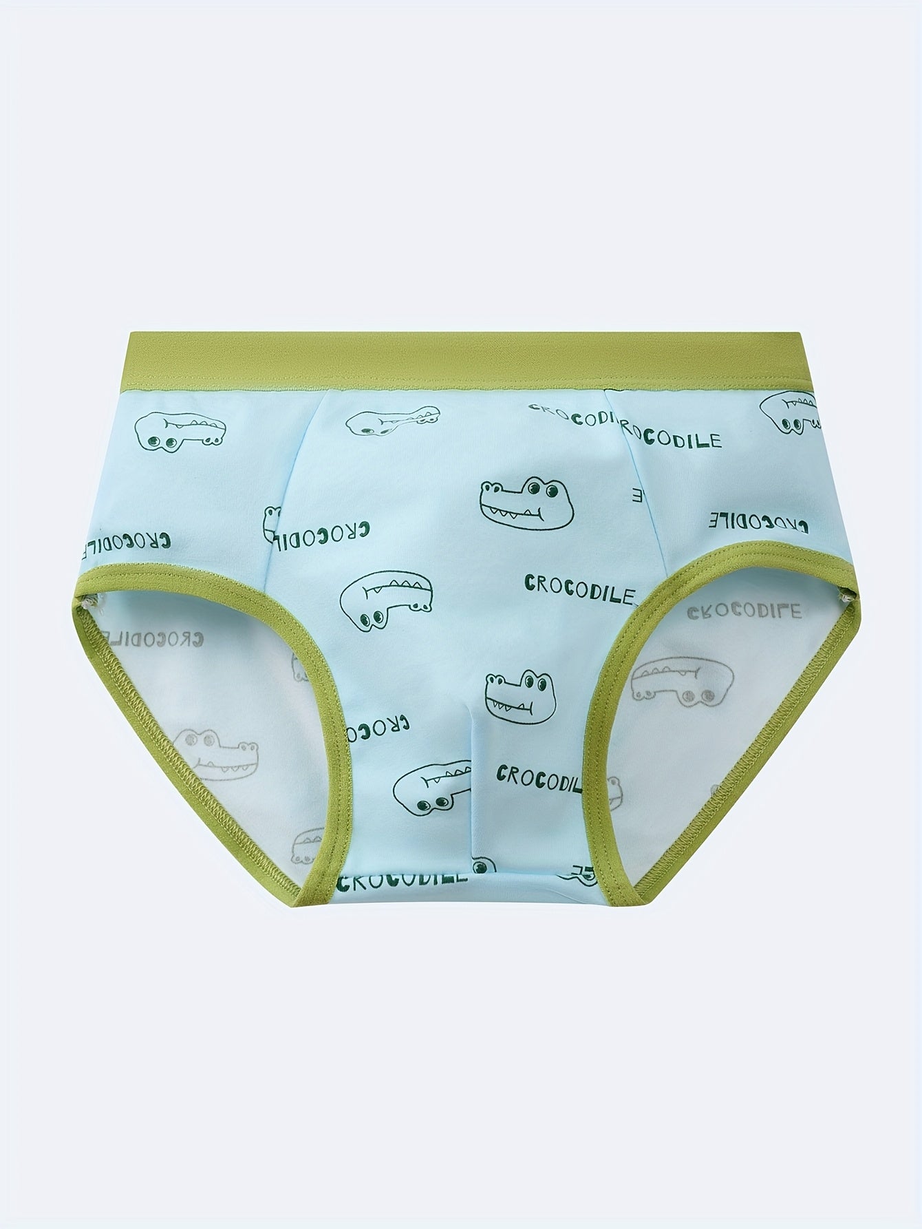 Kit Cueca Infantil – 8 Peças com Estampas Divertidas de Animais