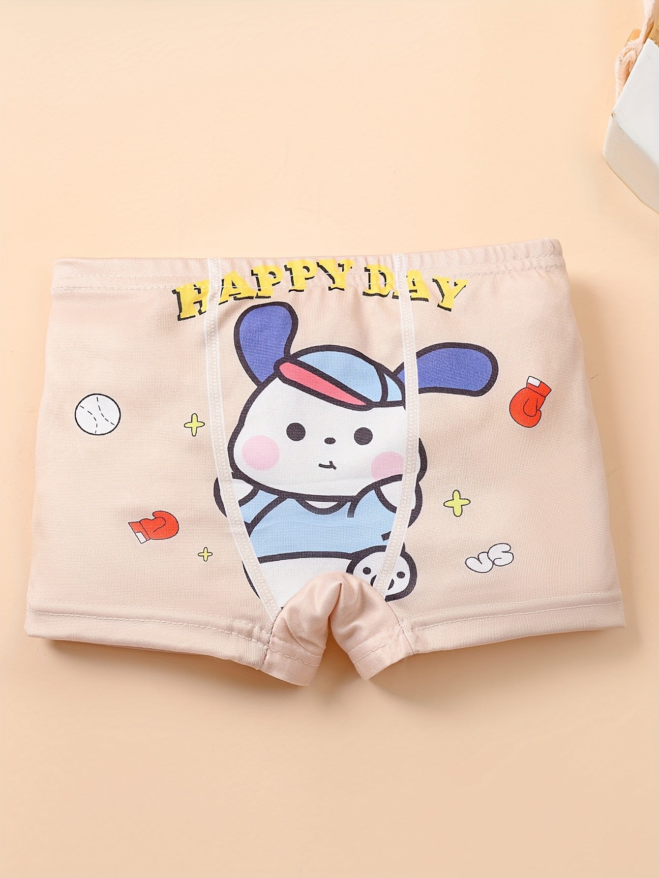 Kit Cueca Infantil Menino – 4 Peças com Estampas Divertidas