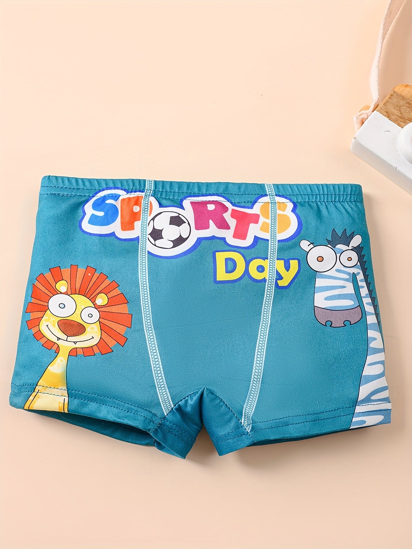 Kit Cueca Infantil Menino – 4 Peças com Estampas Divertidas