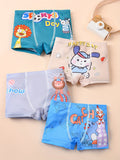 Kit Cueca Infantil Menino – 4 Peças com Estampas Divertidas