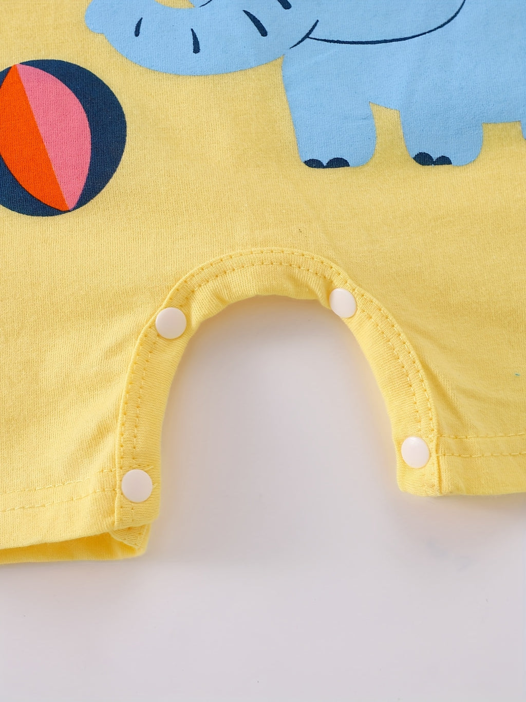 Kit Body Bebê Summer Fun – 3 Peças de Manga Curta com Estampas de Animais