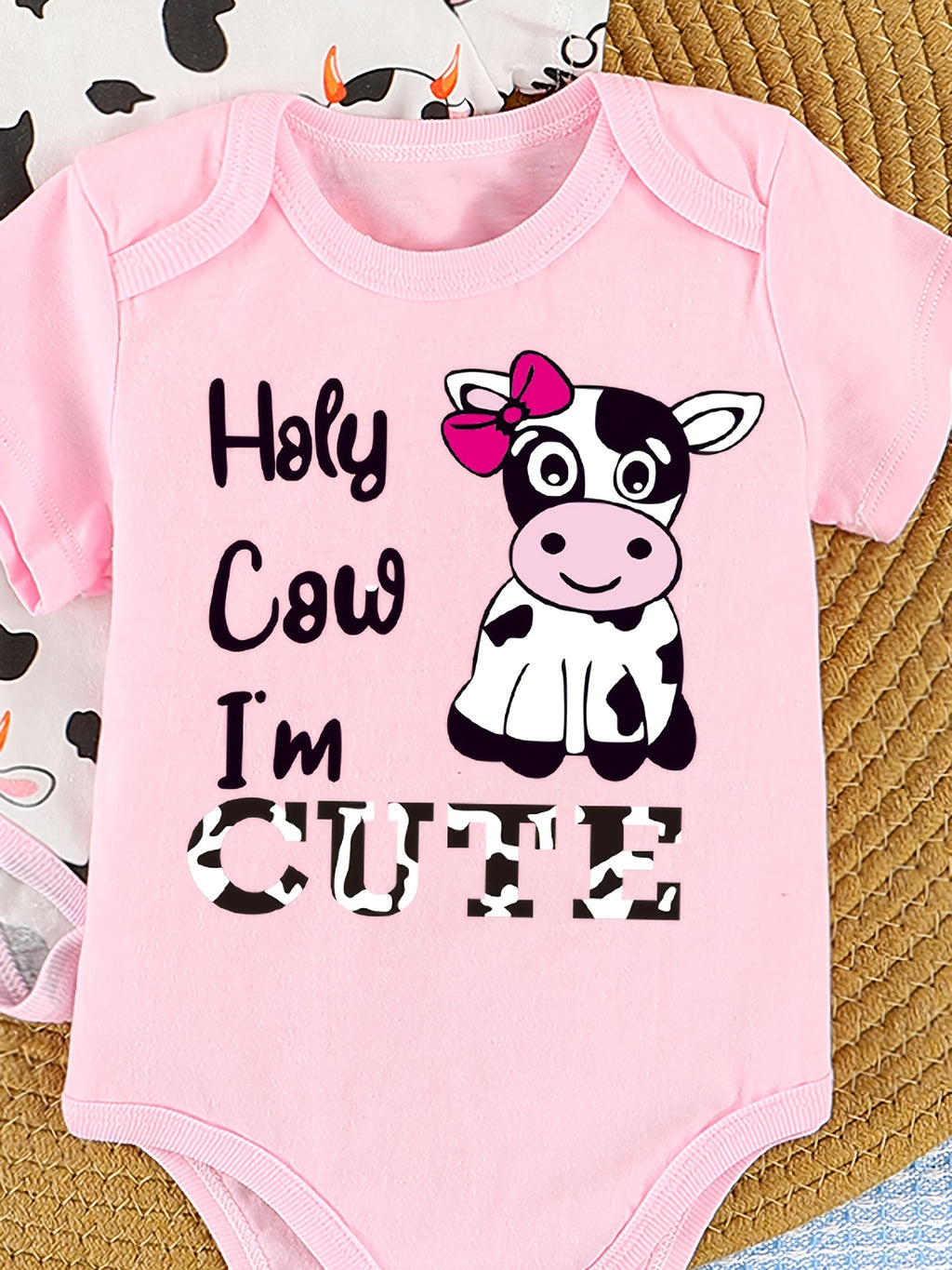 Kit Body Bebê – 5 Peças de Manga Curta com Estampas Divertidas