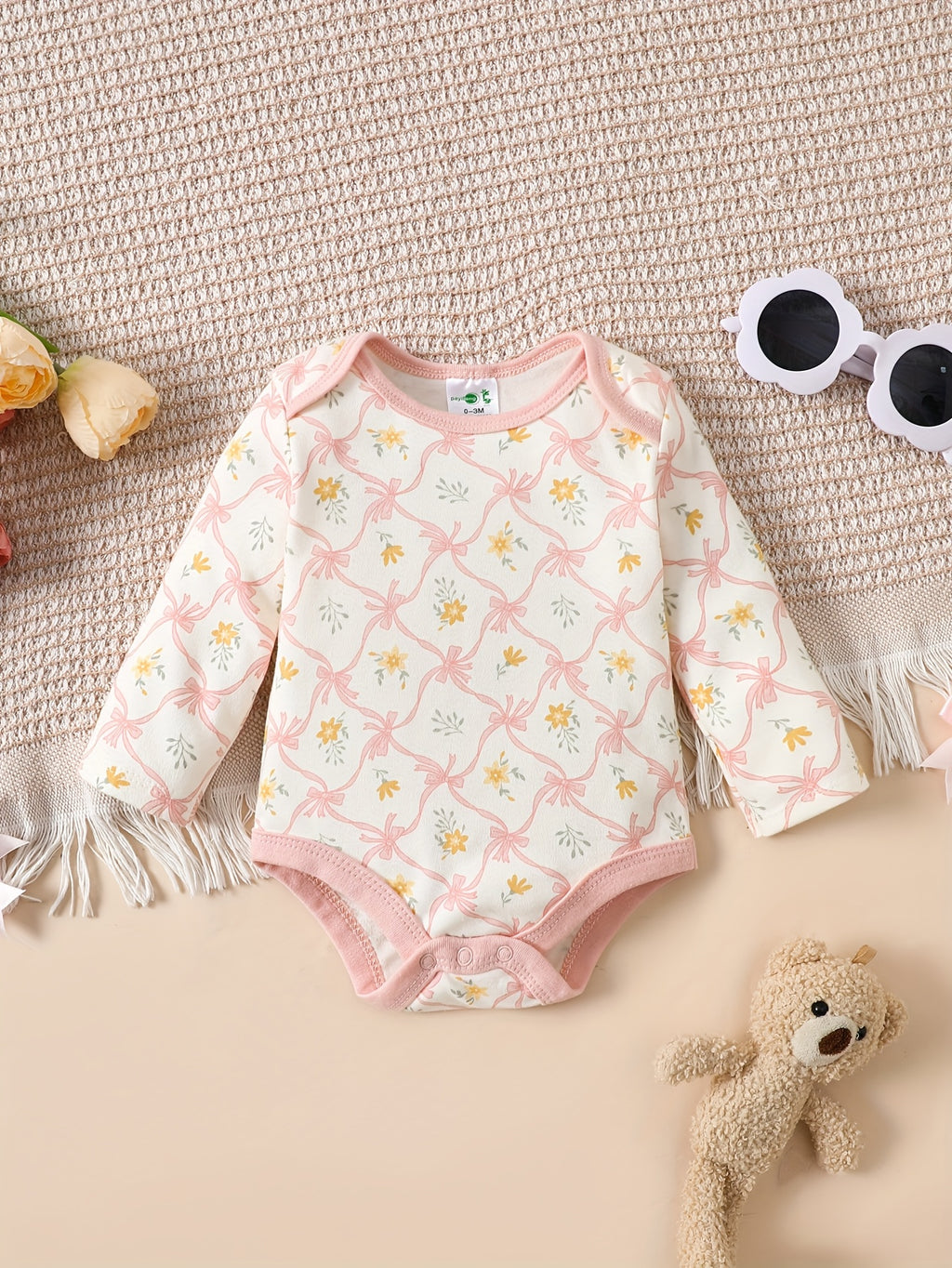 Conjunto Bebê Sweet Dreams – Kit 3 Peças Confortáveis e Estilosas