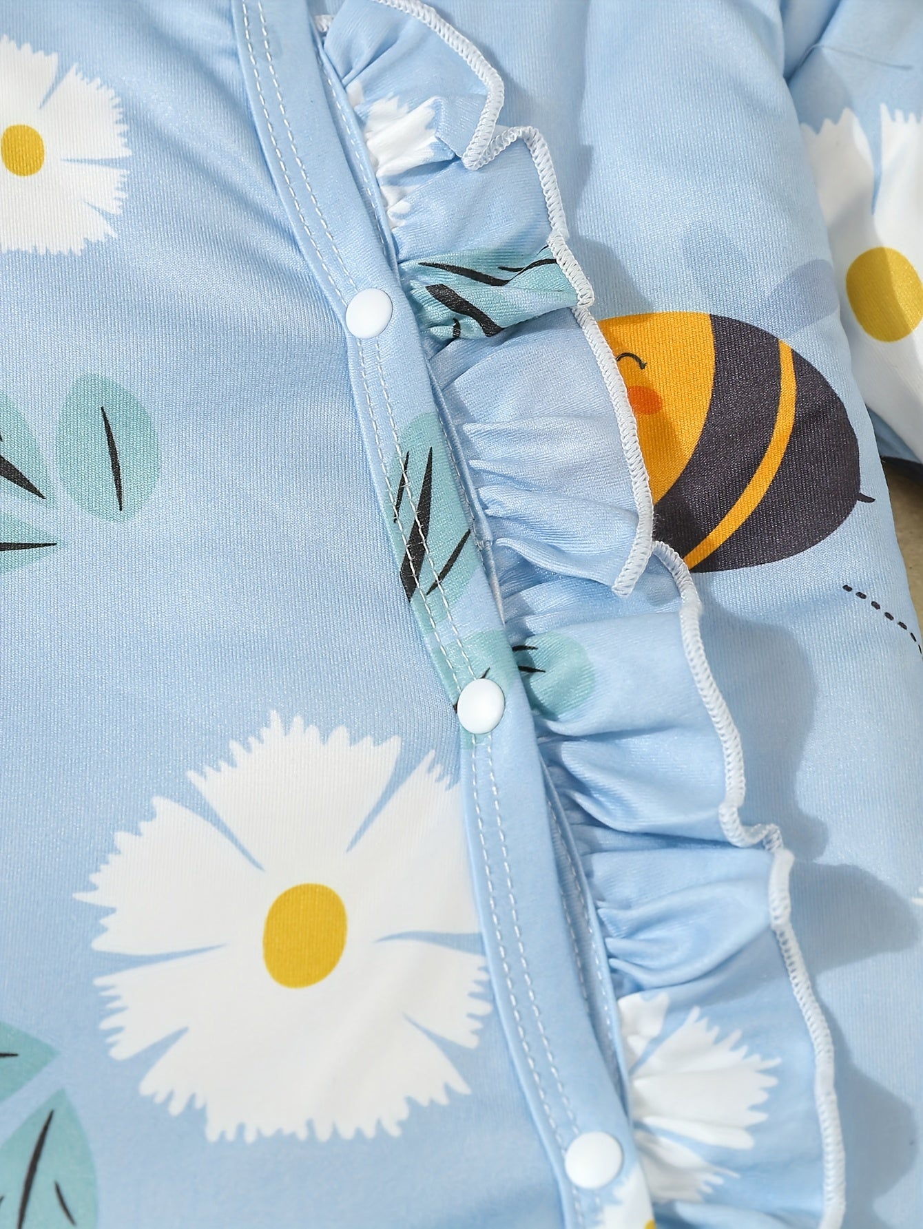 Kit Romper Bebê – 3 Peças com Estampa de Borboletas e Faixa de Cabelo